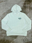 Hoodie White & Flowers Logo 2023