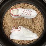 Sneakers White & Red Outline 2024