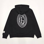 Hoodie Black & Triple Logo 2024