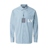 Shirt Light Blue & Pocket Logo