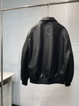 Leather Jacket Black & Monogram 2023