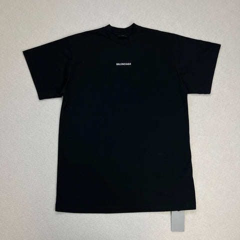 T-Shirt Black Small Front Logo & Big Back Logo 2024
