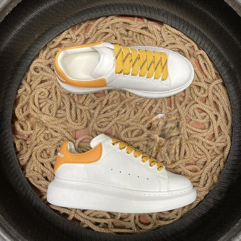 Sneakers White & Orange Details 2024