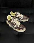 Sneakers Brown & Colorful Details 2024