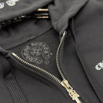 Hoodie Black Zip-Up Malibu 2023