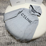 Hoodie Grey & Classic Logo 2023