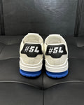 Sneakers White Black & Blue 2024