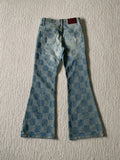 Jeans Blue Square Style 2024