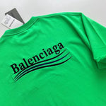 T-Shirt Green & Black Embroidered Logo 2023