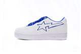 Sneakers White & Blue Lines 2024