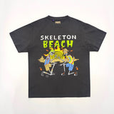 T-Shirt Skeleton & Gold Back Logo 2024