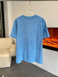 T-Shirt Towel Style Light Blue 2023