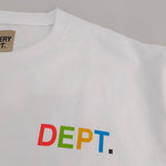 T-Shirt White & Colorful Logo