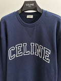 Crewneck Blue & White Logo 2024