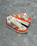 Sneakers Orange & Squares 2023