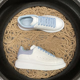 Sneakers White & Light Blue Details 2024