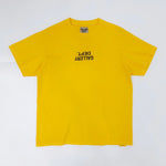 T-Shirt Yellow Upside Down Logo