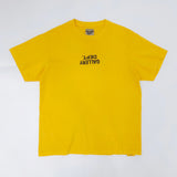 T-Shirt Yellow Upside Down Logo