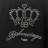 T-Shirt Black & Bling Front Logo 2024