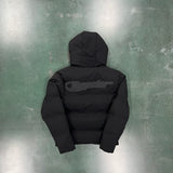 Down Jacket Black & Vertical Logo 2.0 2023