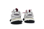 Track Sneakers White & Red