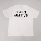 T-Shirt White & Upside Down Logo