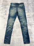 Jeans Dark Blue & White Patch 2023