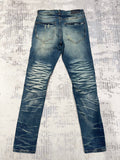 Jeans Dark Blue & White Patch 2023