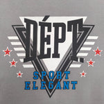 T-Shirt Grey & Sport Logo 2024