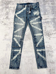 Jeans Blue & White Paint Style 2023