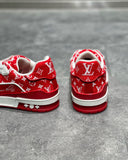 Sneakers Full Monogram Red 2023