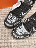 Sneakers Black & Graffiti Style 2023