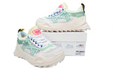 Sneakers White & Mint Green Arrows 2024