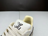 Sneakers White & Brown Details 2024