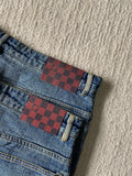 Jeans Blue Square Style Classic 2024