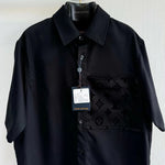 Shirt Black & Monogram Pocket 2024