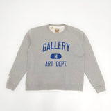 Crewneck Grey & Blue Logo 2023