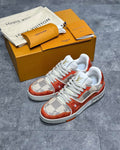 Sneakers Orange & Squares 2023