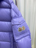 Down Jacket Purple & Double Logo Arm