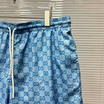 Shorts Light Blue & Monogram 2024