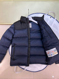 Down Jacket Blue & Black