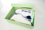 Sneakers White & Blue Writing 2023