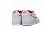 Sneakers White & Red Lines 2024