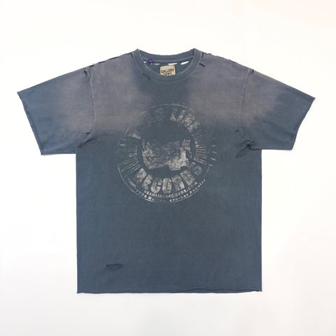 T-Shirt Faded Print & Back Gold Logo 2024