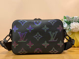 Shoulder Bag Black & Colorful Monogram 2024