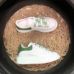 Sneakers White & Green Leather Back 2024