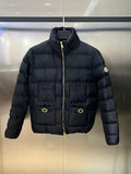 Down Jacket Black & Black Mini-Logos 2024