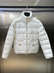 Down Jacket White & White Mini Logos 2024