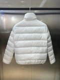 Down Jacket White & White Mini Logos 2024