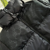 Down Jacket Black on Black Monogram 2024